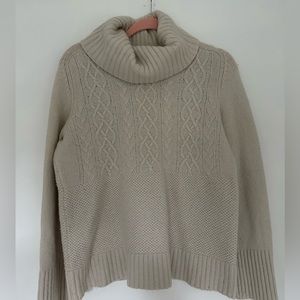 Cowl Neck Knitted Sweater